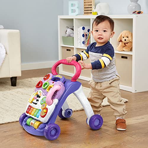 VTech Sit-to-Stand Learning Walker (Frustration Free Packaging), Lavender (Amazon Exclusive) from VTech