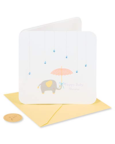 Papyrus Baby Shower Cards, Animals (2-Count) by Papyrus