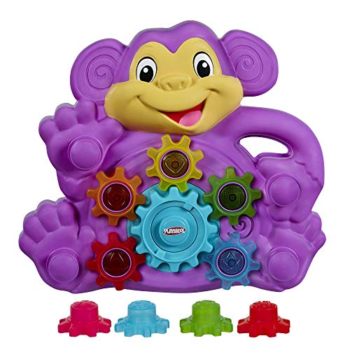 Playskool Stack 'n Spin Monkey Gears Toy (Amazon Exclusive) from Hasbro