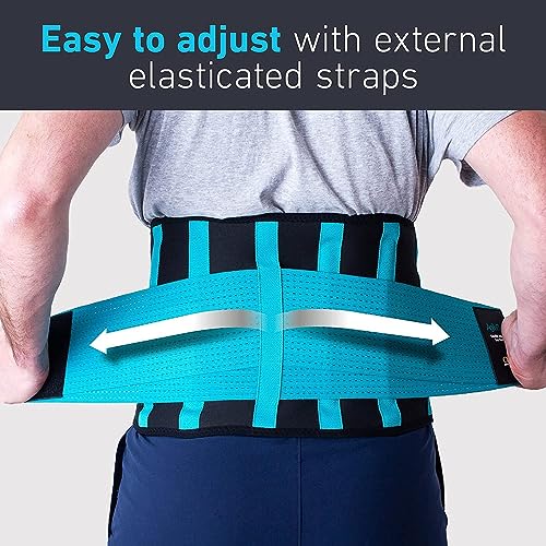 Clever Yellow Back Belt Support for Women and Men - Therapeutic Lower Back Support - The Only Certified Medical-Grade Lumbar Back Brace for Lower Back Pain Relief and Injury Prevention - XL from Clever Yellow
