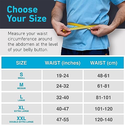 Clever Yellow Back Belt Support for Women and Men - Therapeutic Lower Back Support - The Only Certified Medical-Grade Lumbar Back Brace for Lower Back Pain Relief and Injury Prevention - XL from Clever Yellow