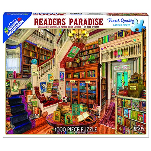 White Mountain Puzzles Readers Paradise - 1000 Piece Jigsaw Puzzle from White Mountain Puzzles, Inc.