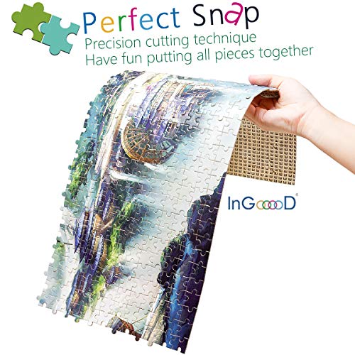 Ingooood- Fantasy Series- City of Machine Operated- Jigsaw Puzzles 1000 Pieces Entertainment Toys for Adult Special Graduation or Birthday Gift Home Decor by Ingooood