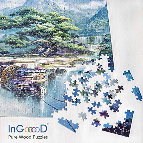 Ingooood- Fantasy Series- City of Machine Operated- Jigsaw Puzzles 1000 Pieces Entertainment Toys for Adult Special Graduation or Birthday Gift Home Decor by Ingooood