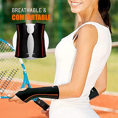 NeoAlly Wrist and Forearm Compression Sleeve, Support Brace for Carpal Tunnel, Arthritis, Tendonitis, Bursitis and Wrist Sprain, Small, 2-Pack from NeoAlly