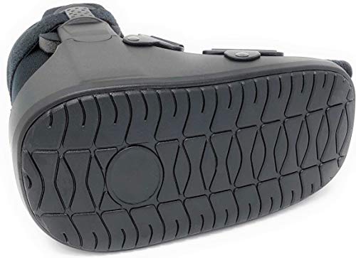 Superior Braces (Size Small) Low Top, Low Profile Air Pump CAM Medical Orthopedic Walker Boot for Ankle and Foot Injuries, Black, Men's Shoe Size 4 1/2-7, Female Shoe Size 6-8 from SB Superior Braces