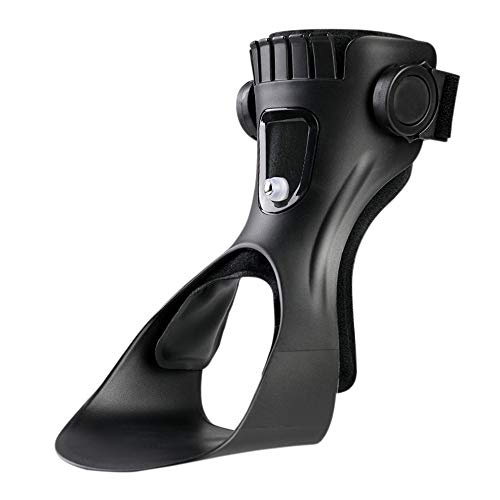 Drop Foot Brace Orthosis AFO AFOs Ankle Brace Support With Comfortable Inflatable Airbag for Hemiplegia Stroke Shoes Walking (Right foot, Medium) from OBER