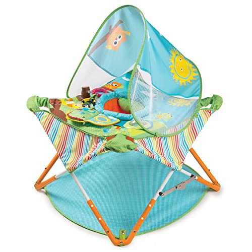 Summer-Pop 'N Jump Portable Baby Activity Center - Lightweight Baby Jumper with Toys and Canopy for Indoor and Outdoor Use by Summer Infant, Inc.