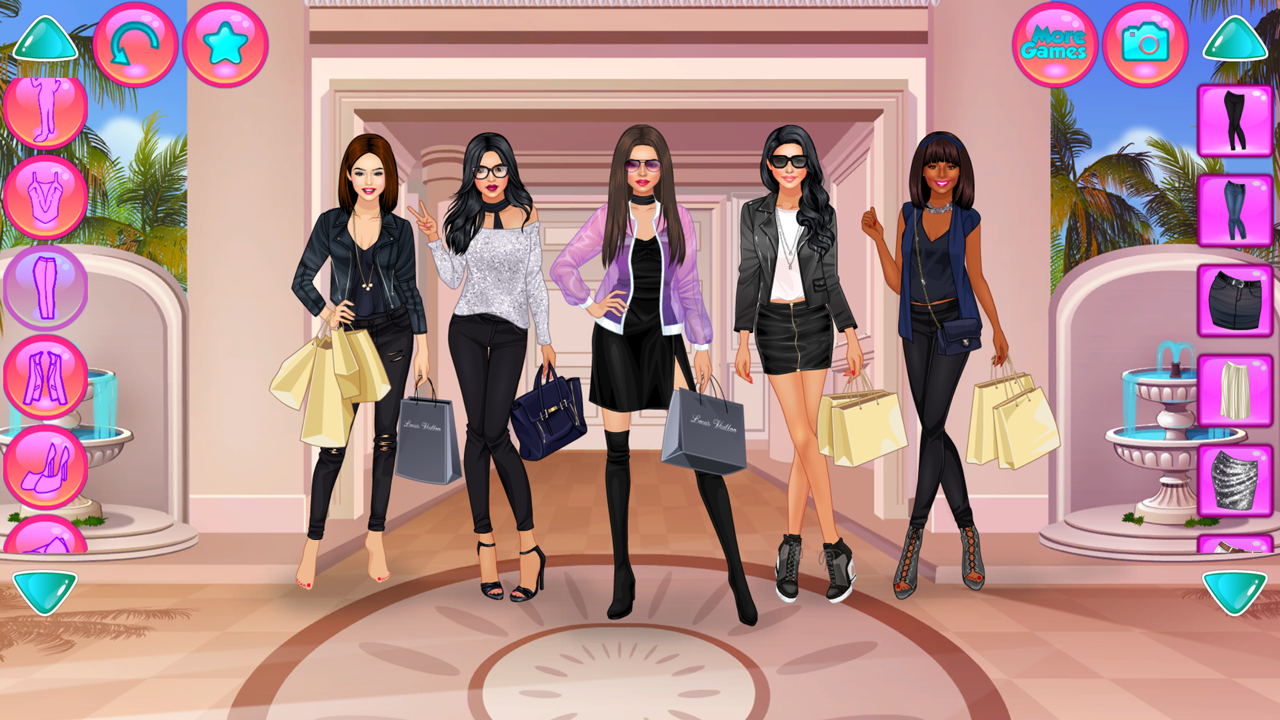 Girl Squad Fashion - BFF Fashionista Dress Up Game by Teenage Fashion Dress Up