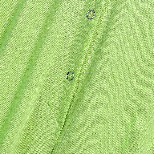 Newborn Baby Boy Girl Cute Dinosaur Hooded Romper Jumpsuit Clothes (3M, Green) by Napoo-baby outfits