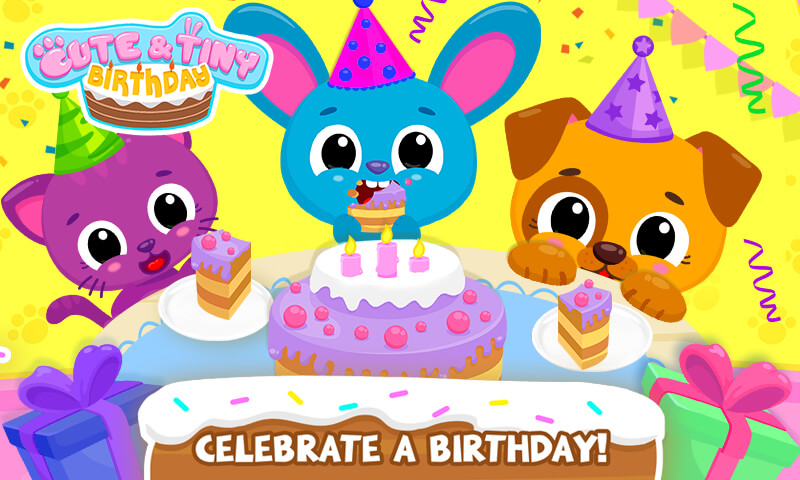 Cute & Tiny Birthday - Baby Pet Party by Cute & Tiny Baby Games