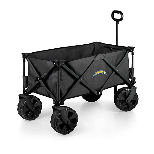 PICNIC TIME NFL Cleveland Browns Elite Edition Collapsible Adventure Wagon with All-Terrain Wheels from Picnic Time