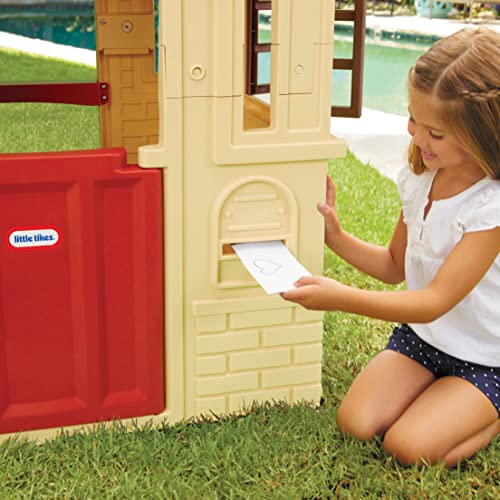 Little Tikes Cape Cottage Playhouse with Working Doors, Windows, and Shutters - Tan by Little Tikes