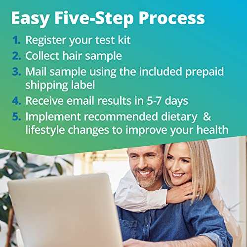 5Strands Standard Package, 444 Items Tested, Includes 3 Tests - Food Intolerance, Environment Sensitivity, Nutrition Imbalance, at Home Health Collection Kit, Accurate Test Results in 5-7 Days from 5Strands