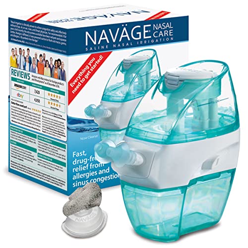 Navage Nasal Care Starter Bundle: Navage Nose Cleaner and 20 SaltPod Capsules by RhinoSystems, Inc.