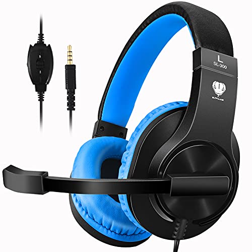Headset for PS5 Games,PS4,Xbox,PC, Kids Headphones with Mic for School Supplies,Gaming Headphones Wired,Headphones with Microphones,Gaming Headphones for PS4 Headset with Mic from BUTFULAKE