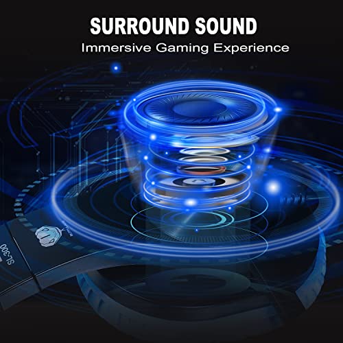 Headset for PS5 Games,PS4,Xbox,PC, Kids Headphones with Mic for School Supplies,Gaming Headphones Wired,Headphones with Microphones,Gaming Headphones for PS4 Headset with Mic from BUTFULAKE