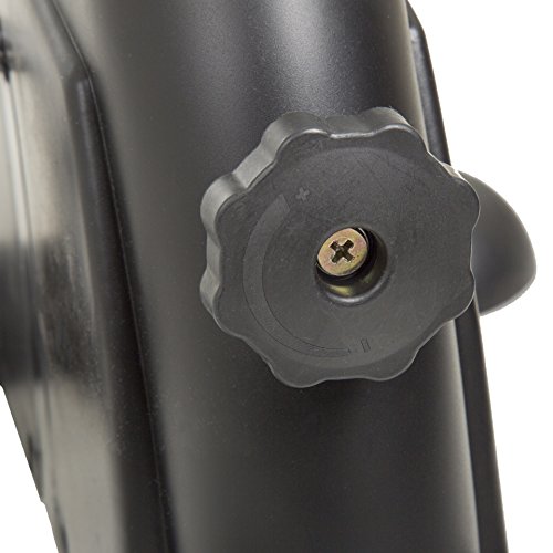 Portable Fitness Pedal Stationary Under Desk Indoor Exercise Machine Bike for Arms, Legs, Physical Therapy with LCD Display Calorie Counter by Wakeman, Black by Trademark GLB