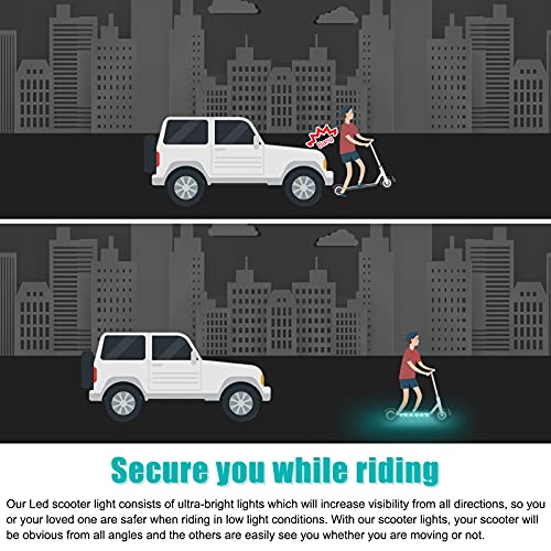 Waybelive LEDÂ ScooterÂ DeckÂ Light,Â RemoteÂ ControlÂ SkateboardÂ Light,Â 16Â ColorÂ ChangeÂ byÂ Yourself,Â 10 Ft,Â Waterproof,Â Shockproof,Â SuperÂ BrightÂ toÂ DisplayÂ atÂ Night.Â GoodÂ GiftÂ forÂ Kids from Waybelive