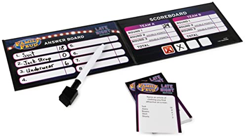 Family Feud Late Night Edition Adult Party Quiz Game from Spin Master
