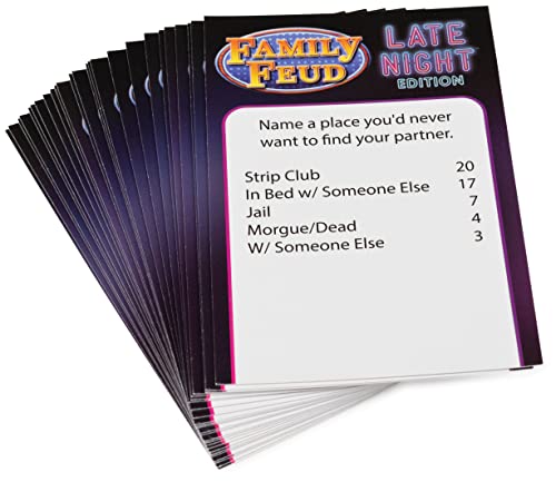Family Feud Late Night Edition Adult Party Quiz Game from Spin Master