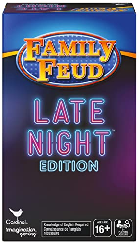 Family Feud Late Night Edition Adult Party Quiz Game from Spin Master