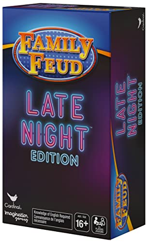 Family Feud Late Night Edition Adult Party Quiz Game from Spin Master