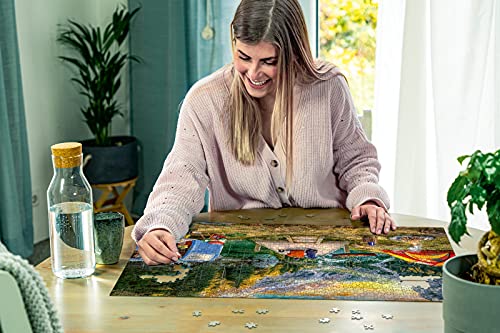 Ravensburger 16177 Calm Campsite 1000 Piece Puzzle for Adults - Every Piece is Unique, Softclick Technology Means Pieces Fit Together Perfectly, Blue from Ravensburger