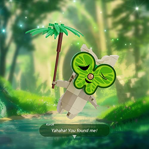 BOTW Korok Building Set, Yahaha! Cute Game Merch Action Figures, Great Toys Gifts for Fans Kids Adults (521 Pieces) from BuildingBoat