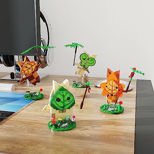 BOTW Korok Building Set, Yahaha! Cute Game Merch Action Figures, Great Toys Gifts for Fans Kids Adults (521 Pieces) from BuildingBoat
