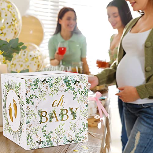 50 Pieces Greenery Diaper Raffle Tickets For Baby Shower With Diaper Raffle Box Greenery Game Invitations Diaper Raffle Card Diaper Raffle Sign Box Baby Shower Party Favor Decorations from Eaezerav