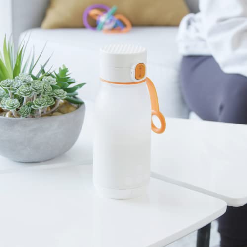 BuubiBottle Smart Portable Milk Warmer by Quark - Rechargeable USB Bottle Warmer for Baby Breastmilk & Formula - Precise Temperature Control - Breast Milk Warmer with LED Display & Auto Sleep from Quark