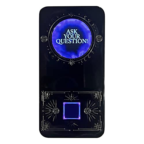 THE FORTUNE TELLER Mystical Light-Up Device into The Cosmos & Unknown, Speaking, Talking, 100+ Magical Predictions, LCD Display, Novelty Toy, All-New Magic 8 Ball Alternative, Limited Edition from Full Moon