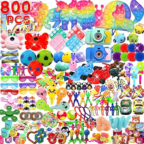 468 PCS Party Favors for Kids, Fidget Toys Pack,Easter Basket Stuffer for Kids, Birthday Gift Toys, Stocking Stuffers, Christmas Gifts, Easter Gifys Party Toys Assortment, Treasure Box Birthday Party, Goodie Bag Stuffers for Kids, Carnival Prizes, Pinata 