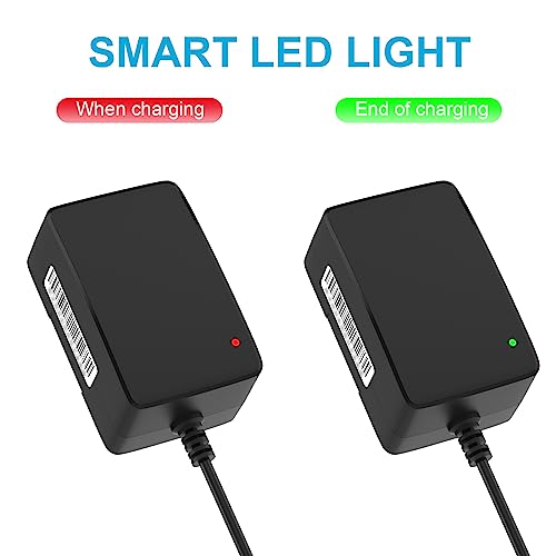 IBERLS Electric Scooter Charger for Razor Power Core E90 E95 90 95 PC E90 Glow, DC 12V Replacement Cable Cord Adapter for E-Punk, XLR8R, Electric-Scooter-Scream Machine, Kids Ride On Toys from IBERLS