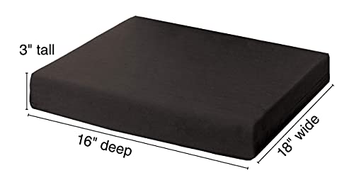 Essential Medical Supply Rehab Cushion, 18 x 16 x 3 Inch by Essential Medical Supply
