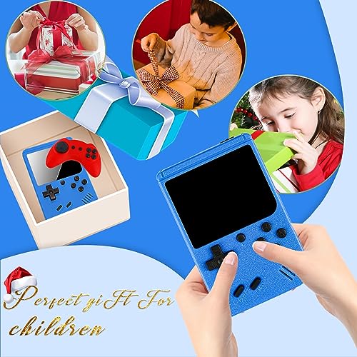 Retro Handheld Game Console for Kids, PortableÂ Mini Hand Held Video Game Console BuiltÂ in 500 Classic FC Games 2.8-inch Color Screen Support Two Players and TV Output by GAMPLAE