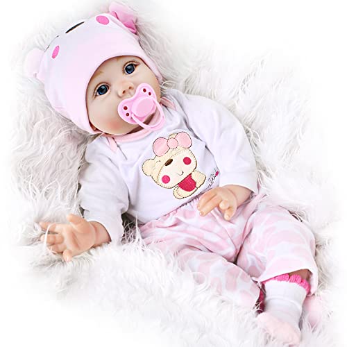 CHAREX Reborn Baby Dolls Girl - 16 Inches Realistic Soft Vinly Newborn Baby Dolll That Look Real, Best Toy for Kids Ages 3+ by CHAREX