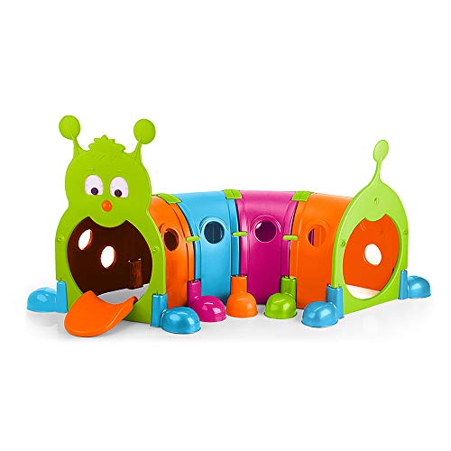 ECR4Kids GUS Climb-N-Crawl Caterpillar Tunnel - Indoor/Outdoor Fun Kids Play Structure at Home, Daycare, or Preschool - 7 Feet Long, Vibrant Colors from ECR4Kids