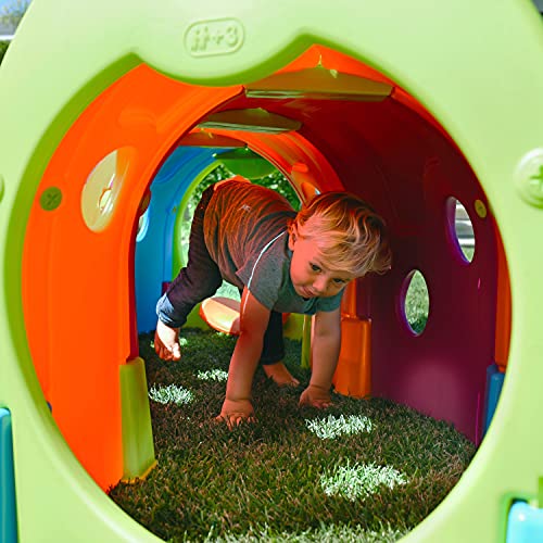ECR4Kids GUS Climb-N-Crawl Caterpillar Tunnel - Indoor/Outdoor Fun Kids Play Structure at Home, Daycare, or Preschool - 7 Feet Long, Vibrant Colors from ECR4Kids