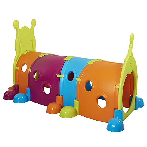 ECR4Kids GUS Climb-N-Crawl Caterpillar Tunnel - Indoor/Outdoor Fun Kids Play Structure at Home, Daycare, or Preschool - 7 Feet Long, Vibrant Colors from ECR4Kids