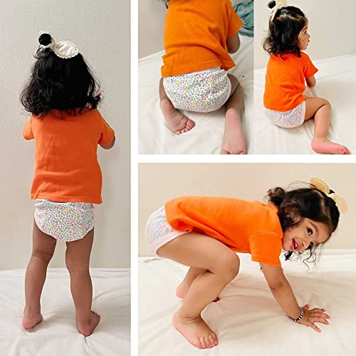 BIG ELEPHANT Baby Girls' Padded Potty Training Pants Underwear 6 Pack, 3T from BIG ELEPHANT