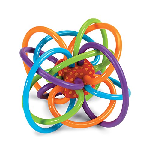 Manhattan Toy Winkel Rattle & Sensory Teether Toy from Manhattan Toy
