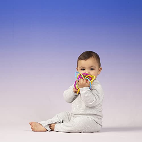Manhattan Toy Winkel Rattle & Sensory Teether Toy from Manhattan Toy