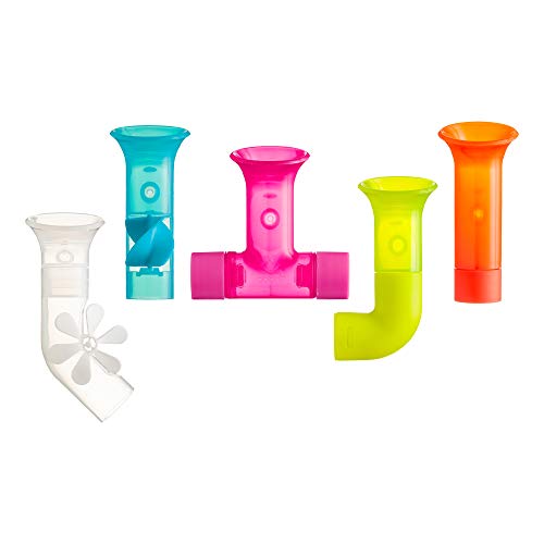 Boon, Building Bath Pipes Toy Set 5, Blue from Boon