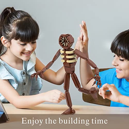 Millionspring Doors Monster Figures Building Block, Hot Horror Game Toys for Fans Halloween Thanksgiving Christmas Birthday Gifts(409pcs) from Millionspring