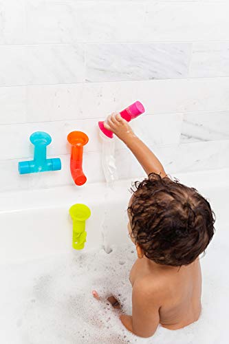 Boon, Building Bath Pipes Toy Set 5, Blue from Boon