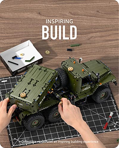 Nifeliz Rocket Artillery Katyusha, Military Truck Technique Building Set, WW2 Tank Model Toy for Adults (2,268 Pieces) by Nifeliz