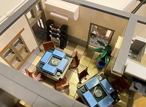 General Jim's Toys and Bricks Urban Village Building Blocks 3180 Piece Playset Brick Modular Building Set with Accessories Shown for Adults and Family Builds from General Jim's