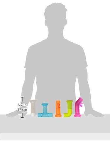 Boon, Building Bath Pipes Toy Set 5, Blue from Boon